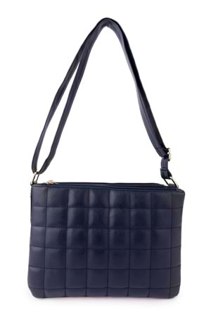 Gondol Kadın Kapitone Günlük Şık Çanta ald.4550 - Lacivert