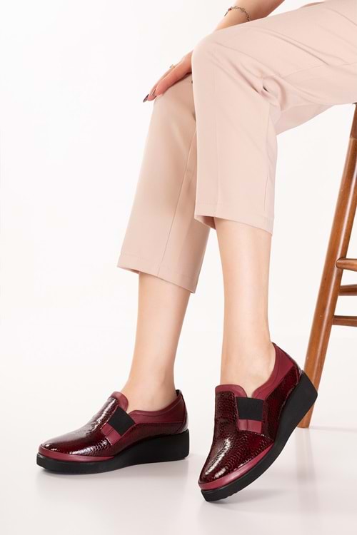 Gondol Hakiki Deri Anatomik Taban Rahat Ayakkabı esfa.199100